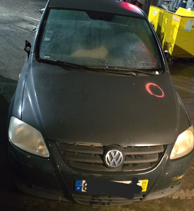 Frente completa sem airbags vw fox