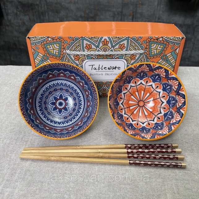 Пиала для чая, чайная пиала 350 мл, піала набір, набір піал