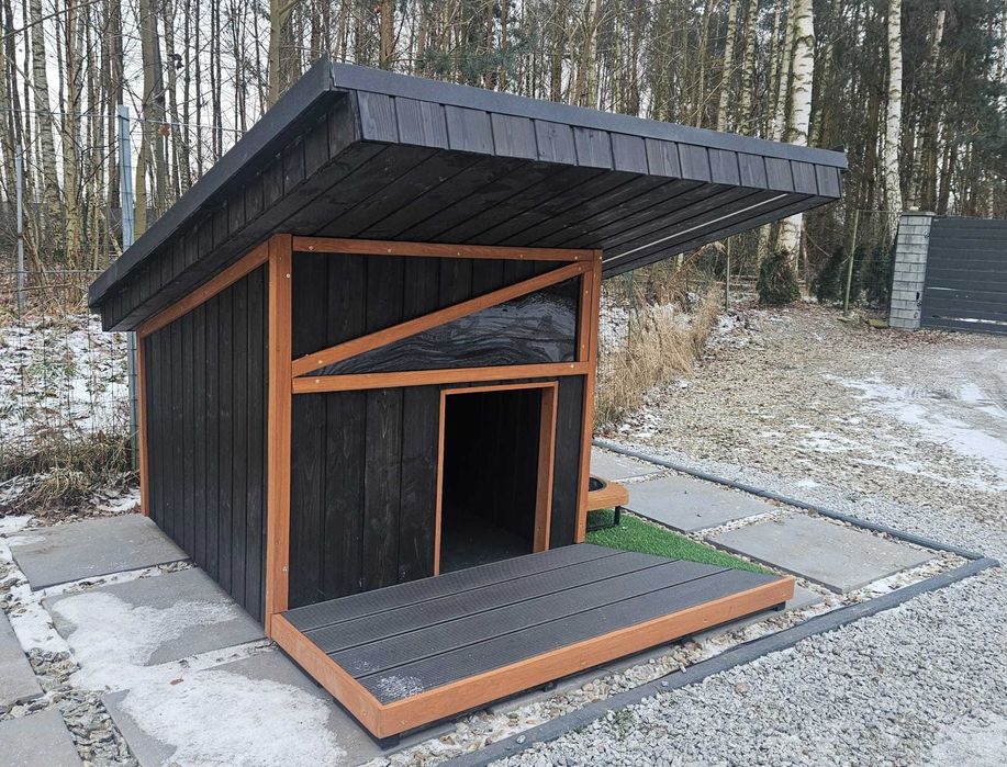 Buda dla psa ocieplona i OGRZWEANA jedyna w POLSCE