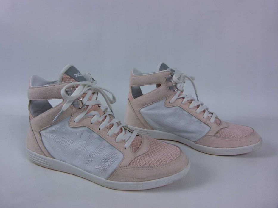 Adidas Neo skórzane trampki 41,1/3 - 26 cm