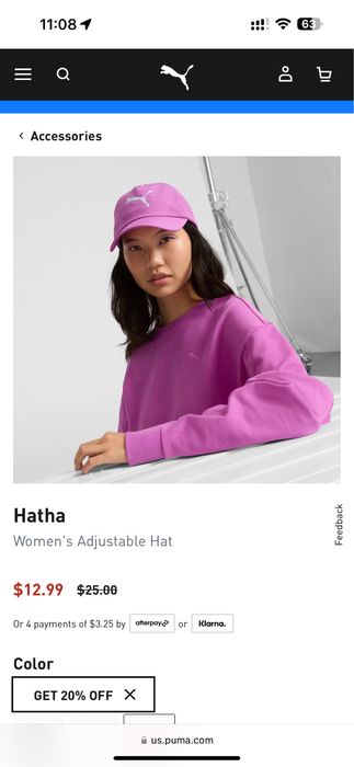 Костюм футболка Puma роз м