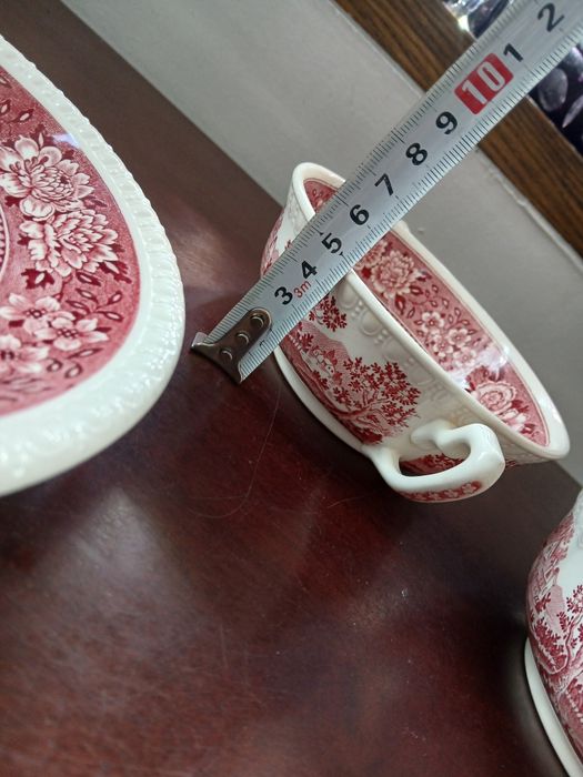 Villeroy Boch rusticana 3 bulionówki ze spodkami