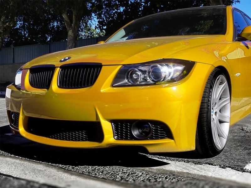 PÁRA-CHOQUES FRONTAL PARACHOQUES BMW SÉRIE 3 E90 E91 PRE LCI LOOK M3