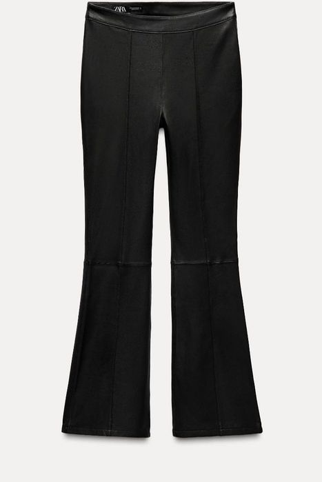 Шкіряні штани Zara зі 100% шкіри
