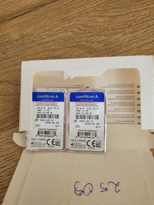 Soczewki nowe coopervision biofinity multifocal 5 szt