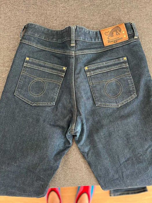 Calças de ganga jeans de motociclista Furygan Stretch Straight Fit