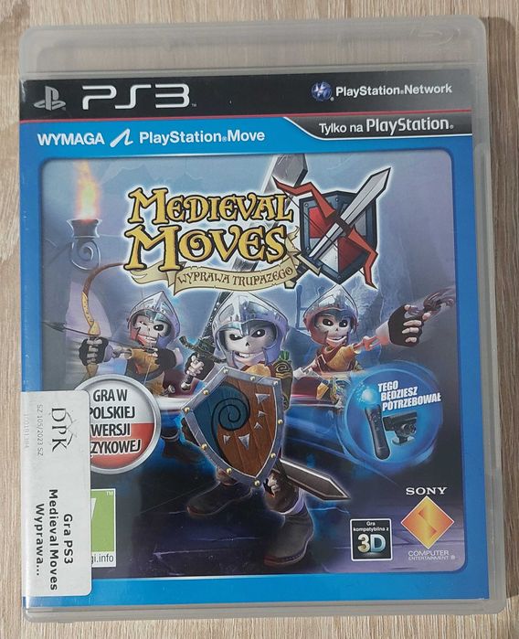 Gra Miedieval Moves Wyprawa Trupazego PL na PS3