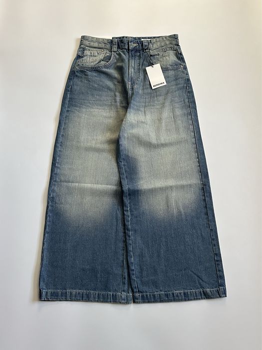Bershka Mega Baggy Skater Jeans Jnco джинси бершка мега беггі скейтер