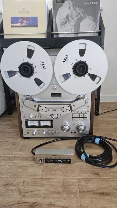 Sprzedam magnetofon szpulowy AKAI GX-635D + AKAI RC-17