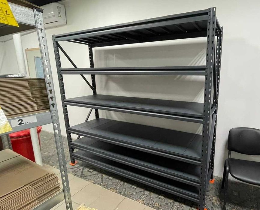 Стелаж на склад/гараж/архів/СТО. 4,4 т./секція. Для шин. Для коліс