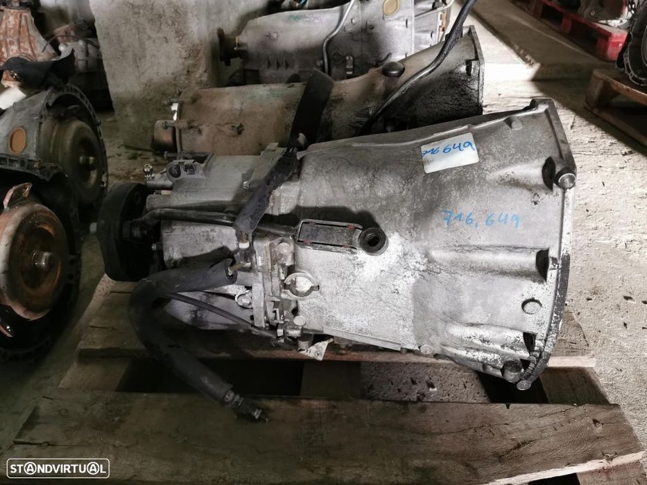 Caixa de 6 velocidades Manual Mercedes W209 CLK 270 CDI - 716.649