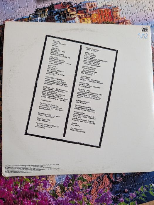 Genesis - Three Sides Live ( pierwsze wydanie, 1982 rok)