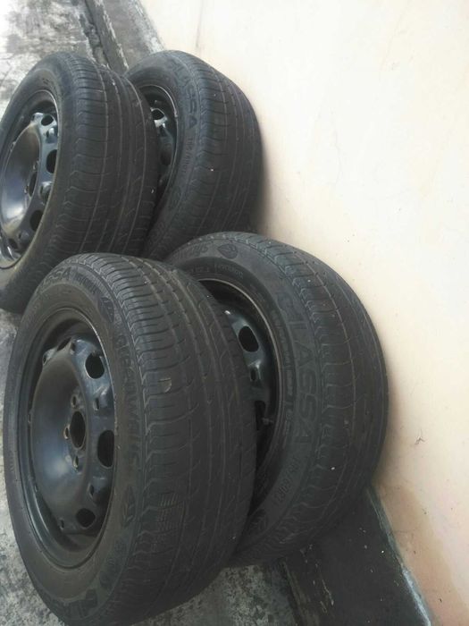 185/60 R14 шини +диски Skoda, VW, Seat