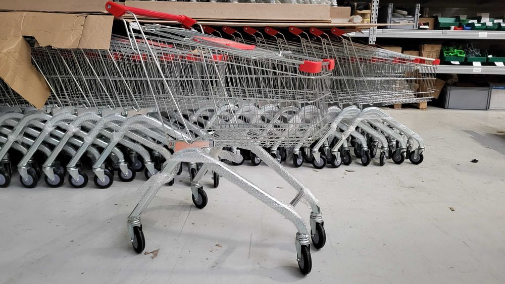 Wózek sklepowy 60l nowy gwarancja fv vat RABATY