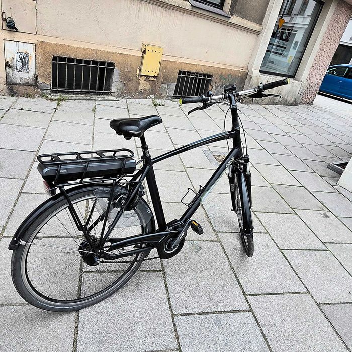 Rower męski elektryczny Dutch id Magura elektryczne biegi