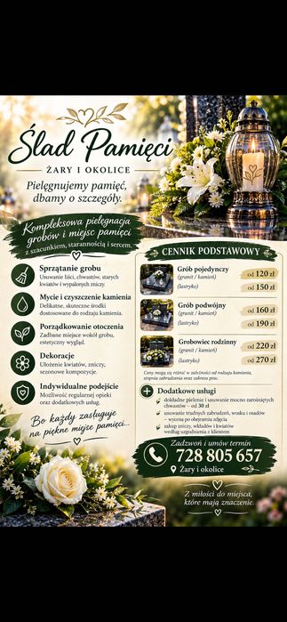 Sprzątanie grobów