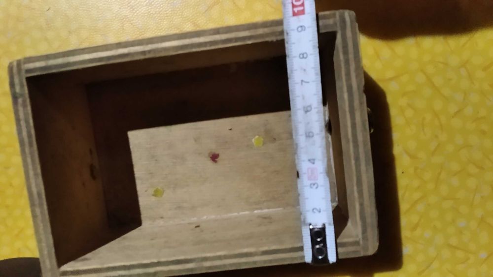 Mini gaveta ou mini caixa em madeira