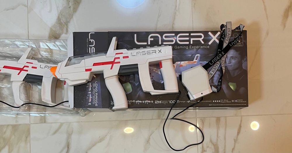 Лазер  для двох  Laser X Long Range Blasters