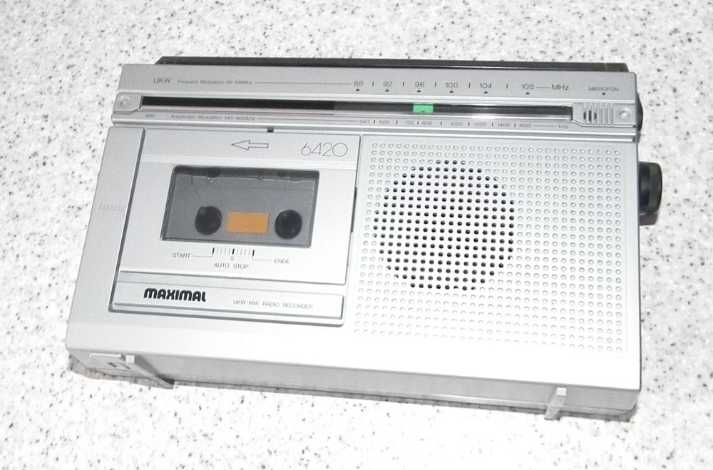 Radiomagnetofon Vintage 1980r