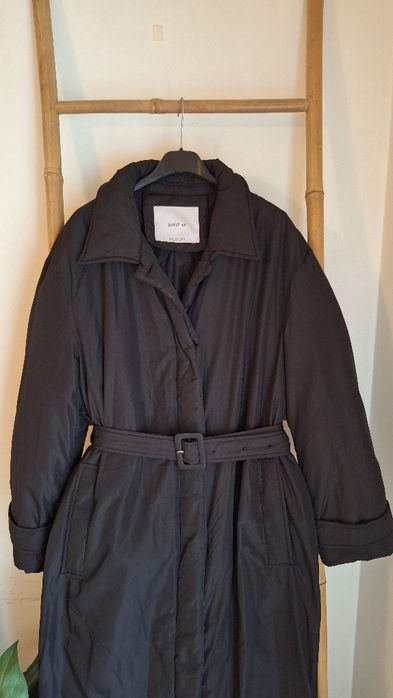 Casaco alcochoado comprido