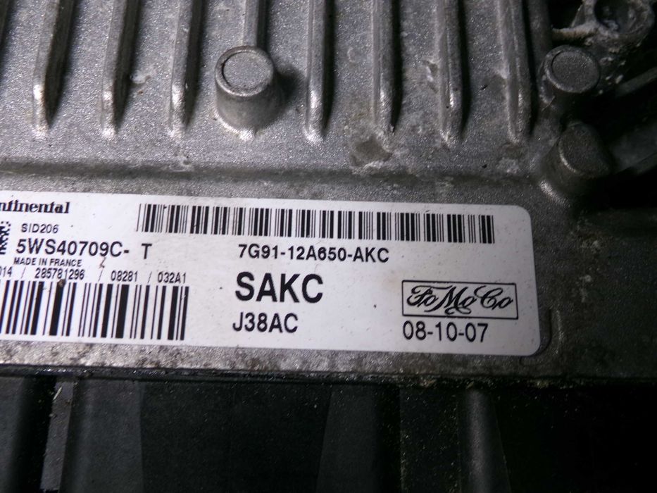 Cze66 Sterownik silnika komputer ford s-max s max wysyłka