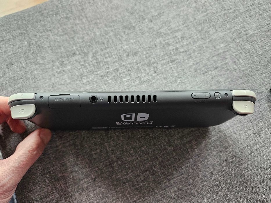 Nintendo Switch lite grafitowe stan bdb
