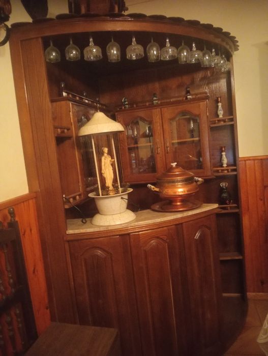 Mobília de Sala de Estar e Jantar Completa