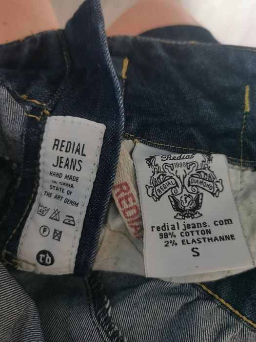 Dżinsowa mini spódniczka S