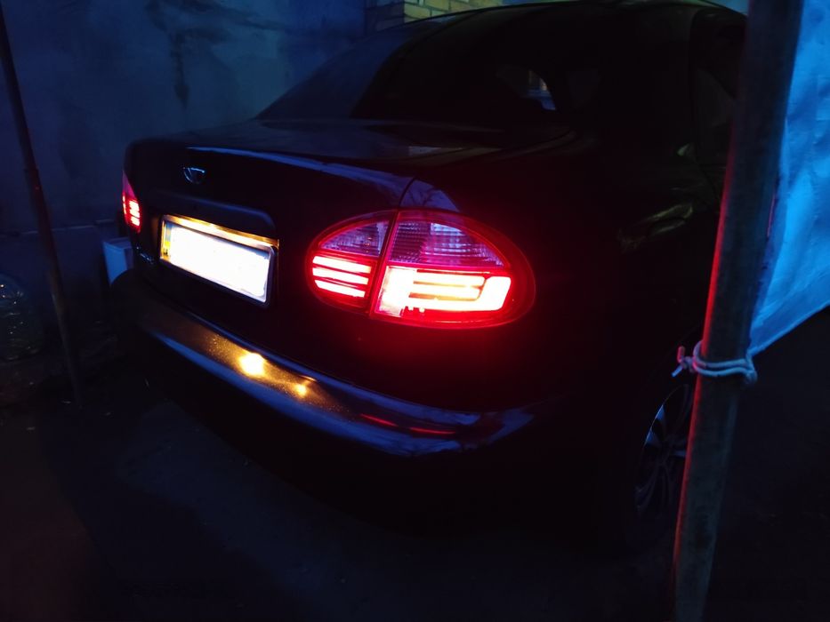 Стопы фонари Ланос ЗАЗ Шанс Сенс тюнинг BMW Style. Ліхтарі. Lanos