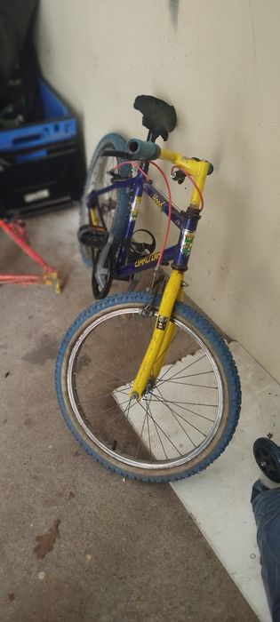 Bicicleta de adolescente