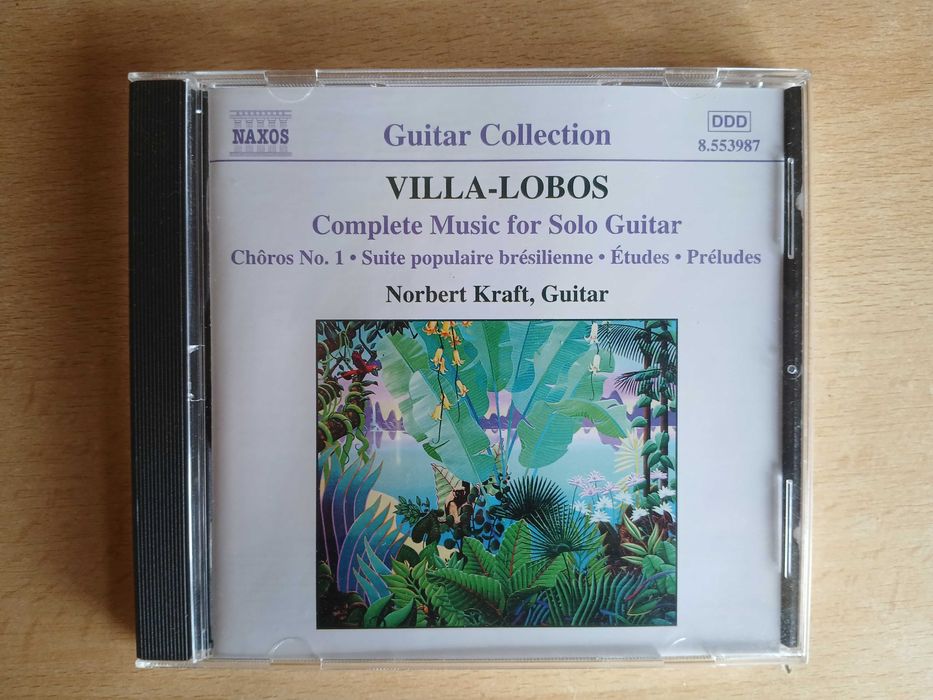 Villa-Lobos*, Norbert Kraft ‎– Complete Music For Solo Guitar