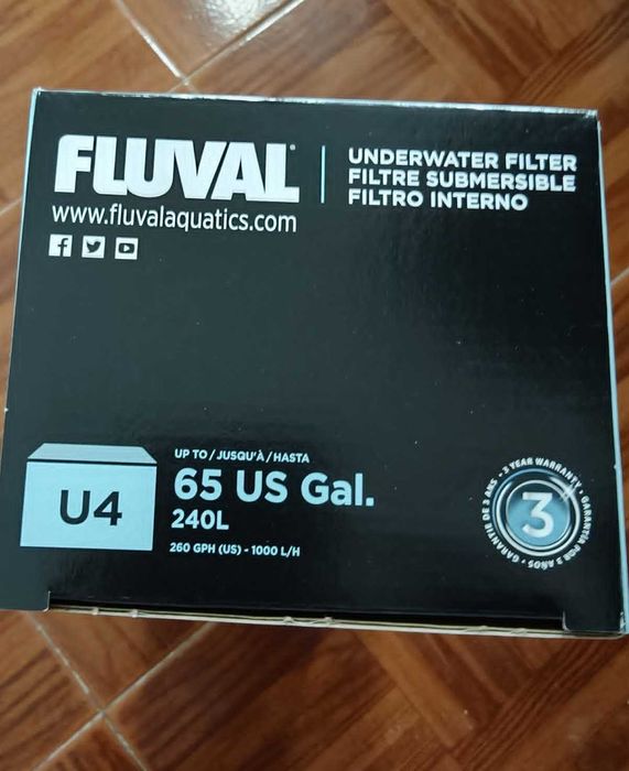 Filtro Aquário Fluval U4 NOVO