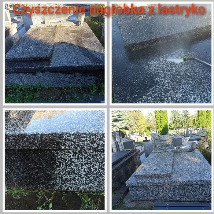 Czyszczenie nagrobków opieka nad grobami Rzeszów podkarpackie