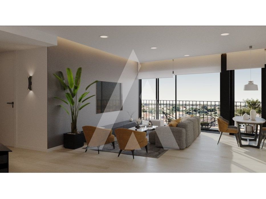 Apartamento T3 Duplex, com excelentes áreas e acabamentos.