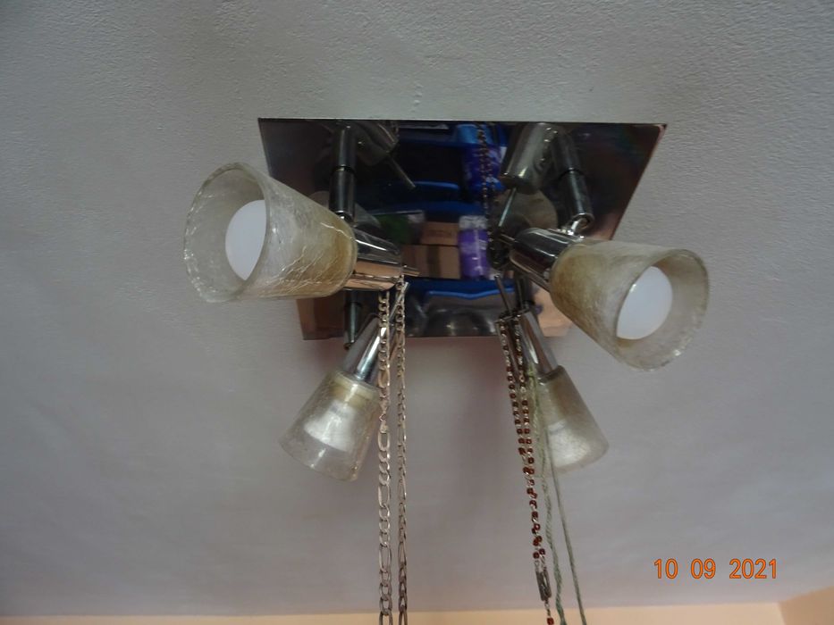 Lampa sufitowa kwadratowa