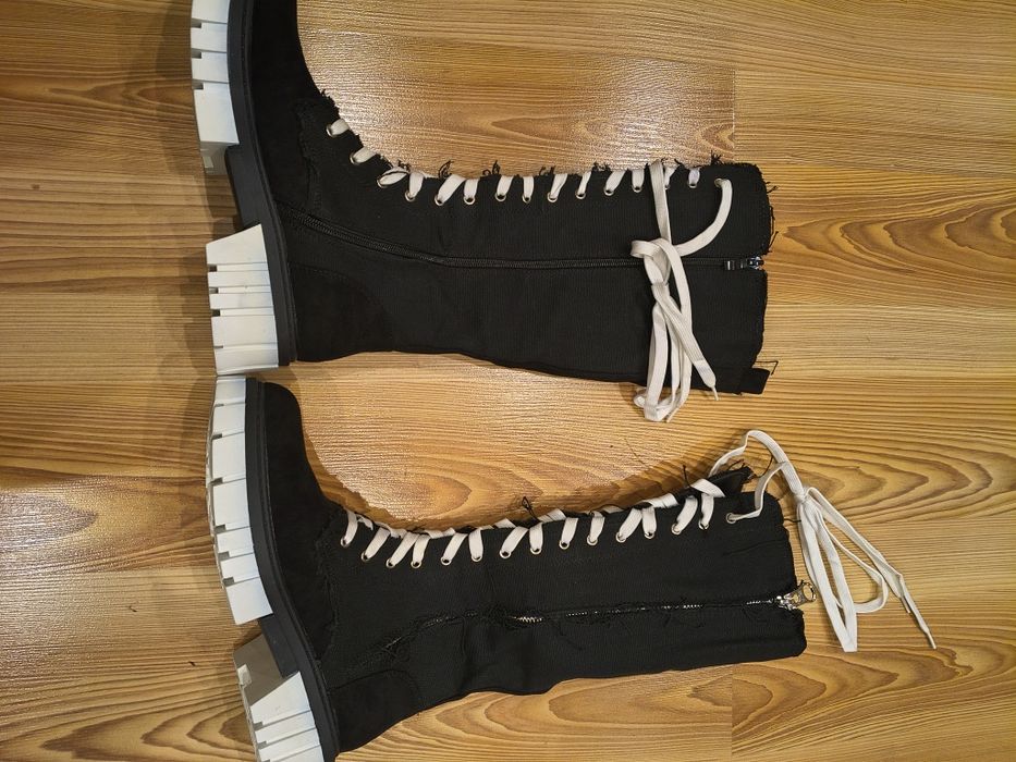 Buty jeansowe kozaki rozm. 40 nowe