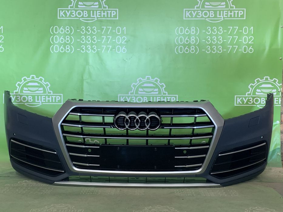 Бампер передний в сборе Audi q5 80A 2017 - 2021 передній комплектний