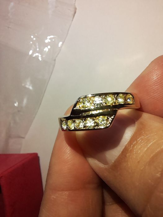 Anel banhado a ouro de 24ktes