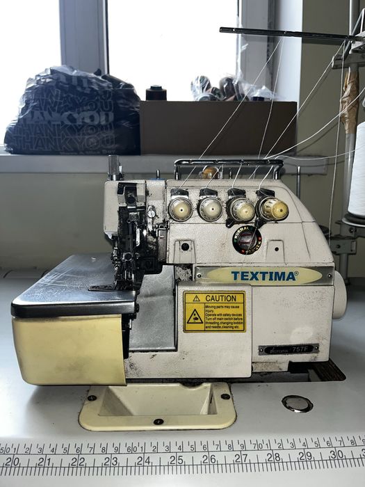 Оверлок Textima 3/4-нитковий • Промисловий • Робочий стан
