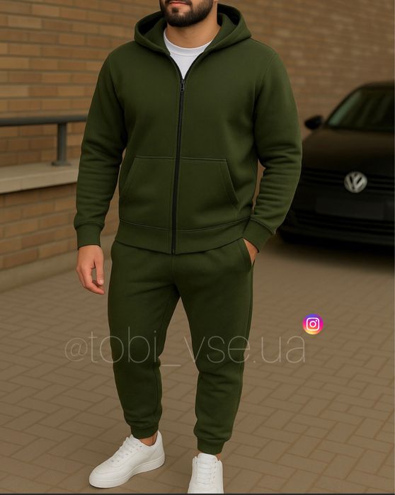 АКЦІЯ‼️ ТЕПЛИЙ Костюм на флісі Чоловічий/Мужской спортивный комплект