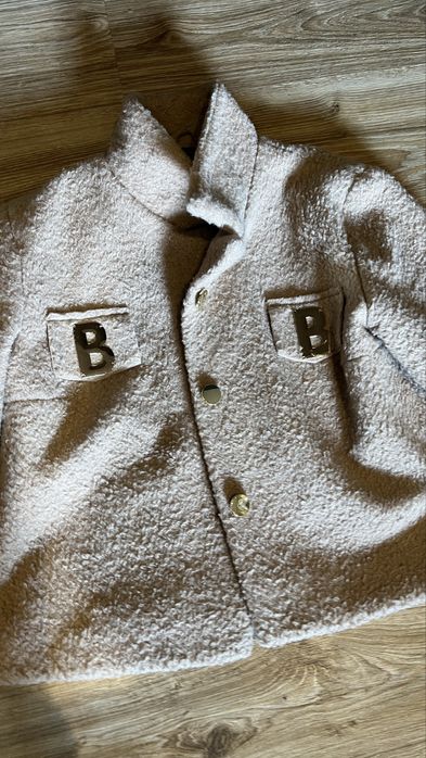 Krótka damska kurtka pluszowa 38 M