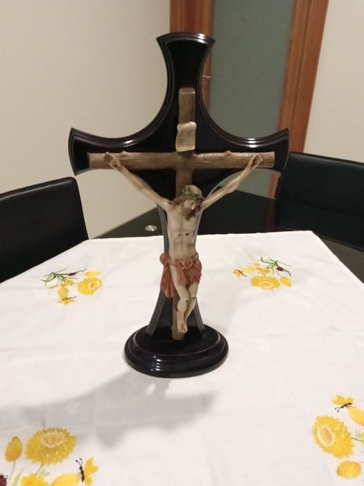Cruz de Cristo em marfinite