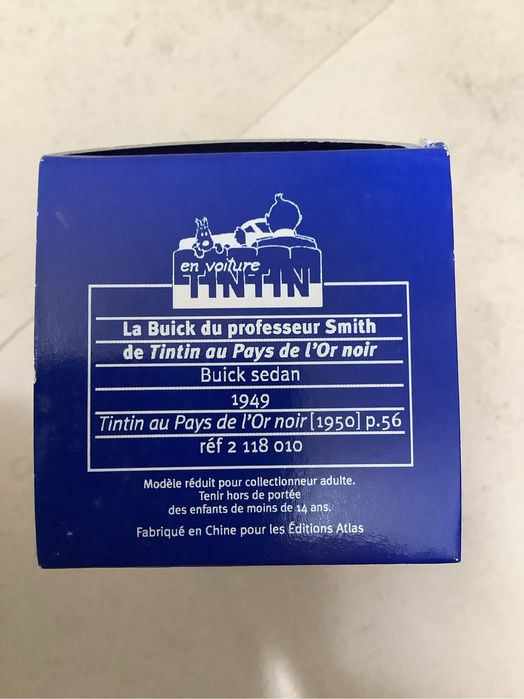 Carro do Tintin em muito bom estado