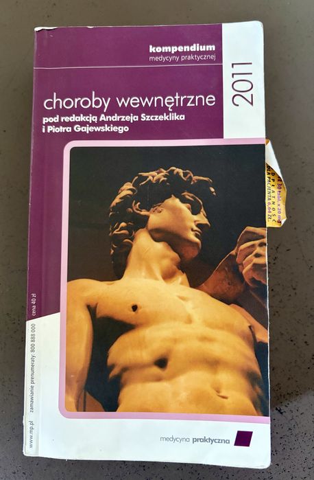 Ksiażka Choroby Wewnętrzne kompendium  medycyny praktycznej