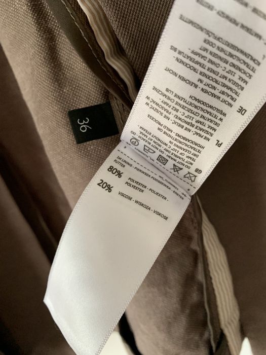 Blezer marynarka żakiet Tallinder 36 S chłodny beż