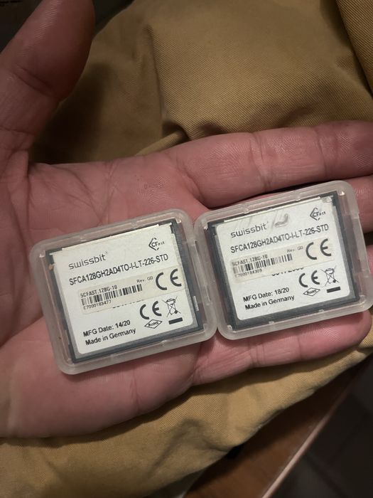Karta CFast 2.0 Swissbit 128GB Industrial (Klasa Przemysłowa)