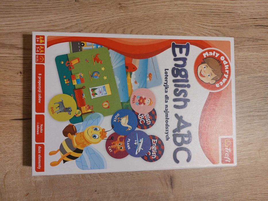 Loteryjka Trefl, gra English ABC