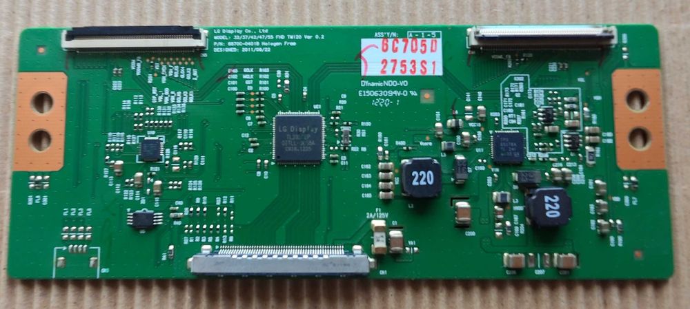 T-CON z telewizora LG 47LM620S 6870C-0401B