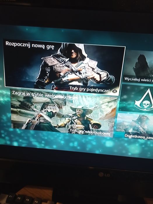 Konsola Ps3 super slim 500GB HEN + PAD oryginał + monitor LG 22"