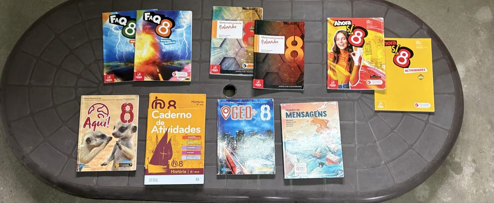 Manuais/Livros escolares (Manuais e CA) (4€)